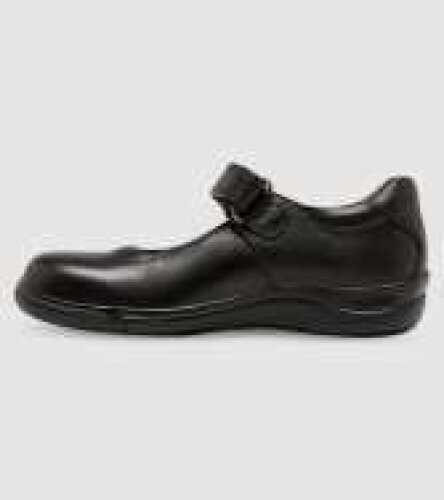 Clarks Petite Junior Girls Mary Jane School Shoes, Size 11(UK), Black 134141-028-E-110a