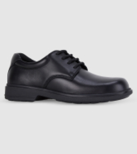 Clarks Descent (D Narrow) Junior Boys School Shoes, Size 5.5(UK), Black 202134-BLK-E-055