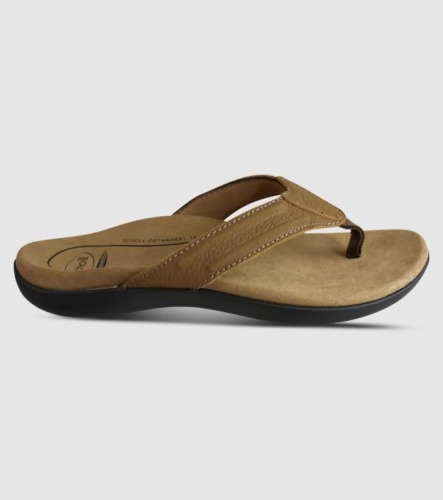 Orthaheel Bondi II Mens Walking Sandals, Size 7(US), Tan