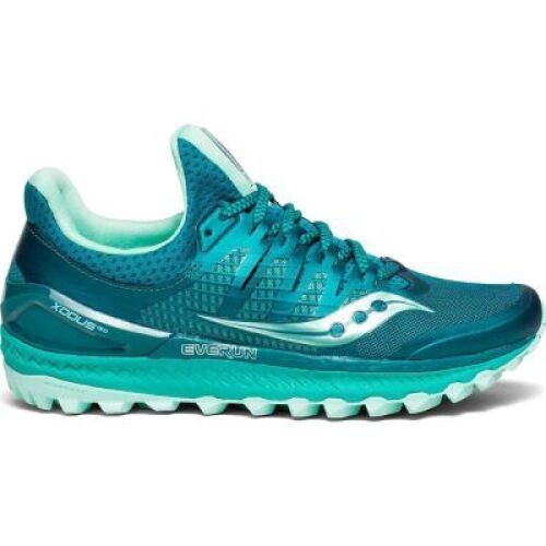 Saucony Women's Xodus Iso 3, Size 6(UK), Green/Aqua