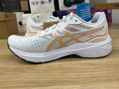Asics Gt 1000 Le 2 (D Wide) Womens, Size 6(UK), White / Apricot Crush 1132A065-116-080 - 6