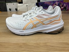 Asics Gt 1000 Le 2 (D Wide) Womens, Size 6(UK), White / Apricot Crush 1132A065-116-080 - 7