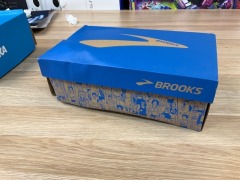 Brooks Ghost 15 (D Wide) Womens, Size 8.5(UK), Black / Blackened pearl / White 1203801D012-105 - 4