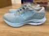 Mizuno Wave Inspire 20 (D Wide) Womens, Size 10(US), Blue / White J1GD244625-100 - 5