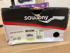 Saucony Echelon Walker 3 (D Wide) Womens, Size 8.5(UK), Black Noir S50201-2-105 - 4