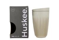 8 x 12oz HuskeeCups with lid- Natural