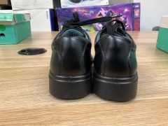 Clarks Daytona Junior Boys School Shoes, Size 13.5(UK), Black 138108-028-E-020 - 7