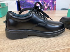 Clarks Daytona Junior Boys School Shoes, Size 13.5(UK), Black 138108-028-E-020 - 8