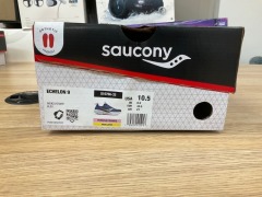 Saucony Echelon 9 (D Wide) Womens, Size 8.5(UK), Indigo / Grape S10766-33-105 - 3
