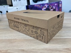 Nike React Pegasus Trail 4 Mens, Size 7.5(UK), Pale Ivory / Black - Khaki White DJ6158-100-085 - 9