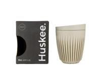 9 x 8oz HuskeeCups with lid- Natural