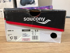 Saucony Guide 16 Womens, Size 7.5(UK), Fog / Sprig S10810-27-095 - 3