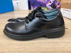 Clarks Daytona Junior Boys School Shoes, Size 2(UK), Black 138108-028-E-020 - 3
