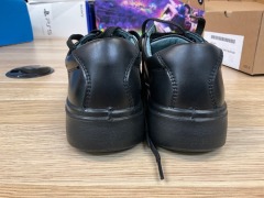 Clarks Daytona Junior Boys School Shoes, Size 2(UK), Black 138108-028-E-020 - 4