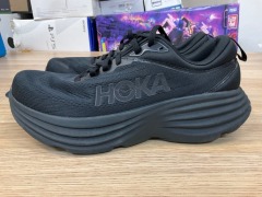 Hoka Bondi 8 (4e X-Wide) Mens, Size 9.5(UK), Black 1127955-BBLC-100 - 3