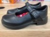 Ascent Adela Buckle Junior Girls Mary Jane School Shoes, Size 8(UK), Black 129578-110 - 3