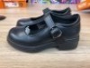 Alpha Ava Buckle (C Medium) Junior Girls Mary Jane School Shoes, Size 11(UK), Black TAF26JR-C-130 - 3