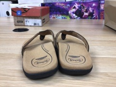 Orthaheel Bondi II Mens Walking Sandals, Size 7(US), Tan - 5