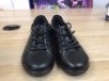 ECCO Soft 2.0 Tie&nbsp;Women's Leather Walking Shoe,&nbsp;Size 2.5-3(UK), Black