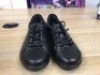 ECCO Soft 2.0 Tie&nbsp;Women's Leather Walking Shoe,&nbsp;Size&nbsp;7.5(UK), Black