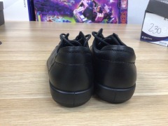 ECCO Soft 2.0 Tie Women's Leather Walking Shoe, Size 7.5(UK), Black - 4