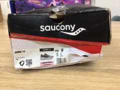 Saucony Guide 15 Womens, Size 6(UK), Alloy / Quartz S10684-15-080 - 8