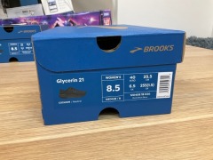 Brooks Womens Glycerin 21, Size 6.5(UK), Black / Black/ Ebony 120408 1B 020 - 7