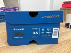 Brooks Womens Glycerin 21, Size 6.5(UK), Black / Black/ Ebony 120408 1B 020 - 7