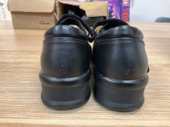 Kroten W2029k Leather Shoes, Size 4(US.G), Black - 3