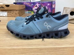 (EX DEMO) On Cloud X 3 Womens, Size 4.5(UK), Wash / Ink 60.98096-065 - 3