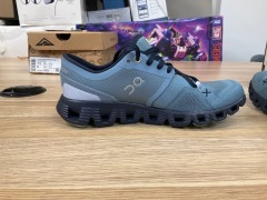 (EX DEMO) On Cloud X 3 Womens, Size 4.5(UK), Wash / Ink 60.98096-065 - 5