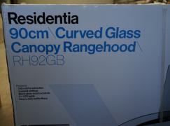 Residentia 90cm Curved Glass Rangehood RH92GB - 2