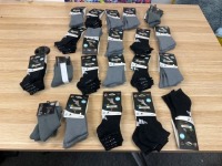 Bundle Of 21 x 3 Packs Of Assorted Kids Socks, Size M 9-12