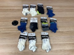 Bundle Of 11 x Xl 12 & 1/2 - 15 & 1/2 Assorted Socks