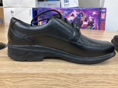 Ascent Summit Leather Shoes, Size 6.5(UK), Black - 4