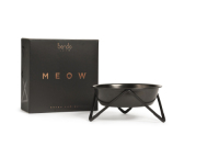 DNL 5 x Meow Cat Bowls - Black on Black
