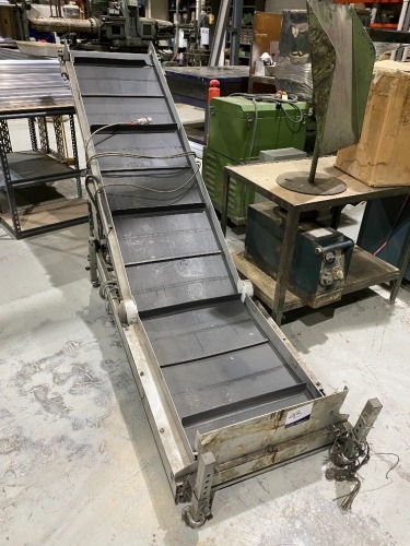 Crizaf Incline Cleated Belt Conveyor