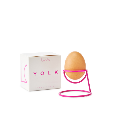 DNL 5 x Yolk Egg Cups - Pink