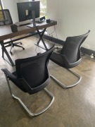 Quantity of 2 x Visitor Chairs - 3
