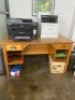 Timber Desk with Chair - 2