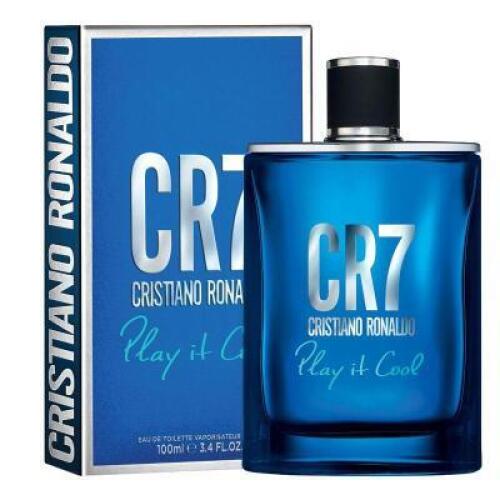 Bundle of 2 x Cr7 Cristiano Ronaldo Play it Cool 100ml EDT and 1 x Cristiano Ronaldo CR7 Eau De Toilette 100ml Spray