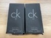 2 x Calvin Klein Be Eau de Toilette 200ml Spray - 2