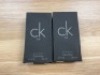 2 x Calvin Klein Be Eau de Toilette 200ml Spray - 2