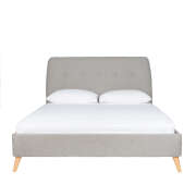 DNL 1 x Henry King Bed - Grey