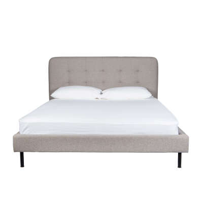 DNL 1 x Jaxon King Bed - Grey