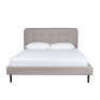 1 x Jaxon King Bed - Grey