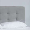 1 x Jaxon King Bed - Grey - 3