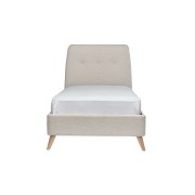1 x Henry Single Bed - Sand - 4