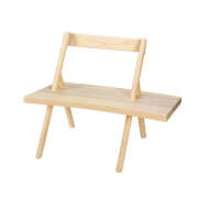 1 x Milania Bench - Natural - 2