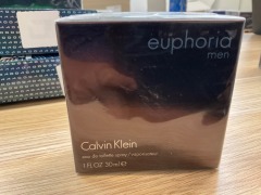 Bundle of 2 x Calvin Klein Euphoria for Men Eau de Toilette 30ml - 3